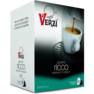 VERZI' CAFFE' Caffè Verzì | 80 Capsule Compatibili Caffitaly | Aroma Ricco