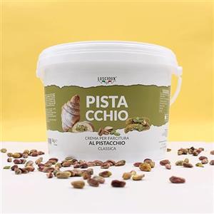 LUSCIOUX Crema per Farcitura al Pistacchio Classica (5, Chilogrammi)