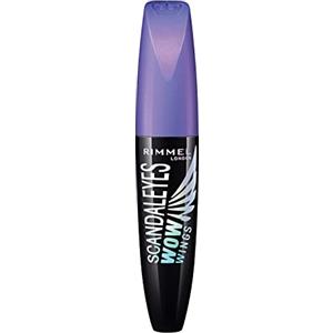 Rimmel London Mascara Volumizzante ScandalEyes Wow, Volume 11x, Ciglia Effetto Wow, Extreme Black