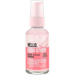 essence HELLO, GOOD STUFF! PRIMER SIERO VISO EFFETTO ILLUMINANTE, idratante, levigante, curativo, lucida, luminosa (30ml)