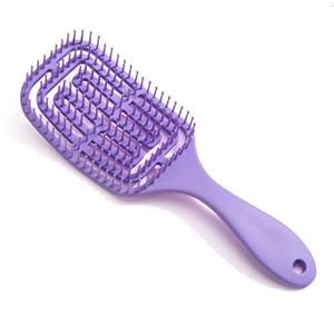 Brencco Spazzola Districante per Capelli, Styling Ventilata Curva Professionale, Scioglinodi per Donna e Uomo, Ergonomica e Delicata