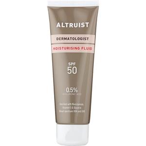 Altruist Crema idratante quotidiana leggera SPF 50, protezione UVA/UVB ad ampio spettro, formula anti-età, acido ialuronico, niacinamide e vitamina E, idratante, non grassa, 50 ml