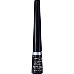Rimmel London Scandaleyes Exaggerate Delineatore Occhi Liquido Matte, 2.5 ml, Nero (001 Black)