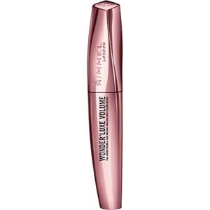 Rimmel London Mascara Volumizzante Wonder'Luxe con Oli Preziosi, Trattamento Rinforzante Ciglia, 11 ml, Nero