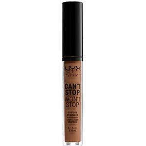 NYX Professional Makeup Correttore Can't Stop Won't Stop 3.5 ml - Liquido, Alta Pigmentazione, Formula Vegana, Adatto a Tutti gli Incarnati