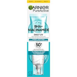 Garnier Pure Active BHA + Niacinamide Fluid Antiimperfezioni SPF50+, 40 ml