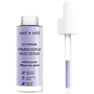 Wet n wild, Prime Focus, Primer Serum, Primer Viso per un Makeup Impeccabile e Duraturo, Minimizza i Pori con Formula Idratante, Finish Naturale