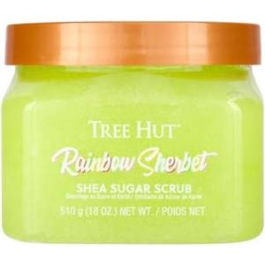Tree Hut Rainbow Sherbert Shea Sugar Scrub, 510 g, scrub ultra idratante ed esfoliante per la cura del corpo essenziale e nutriente