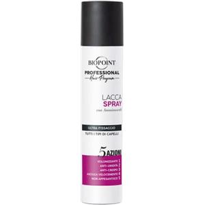 Biopoint Professional Hair Program - Lacca Spray con GAS, Arricchita con Amminoacidi, Ultra fissaggio, 300ml