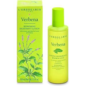 L'Erbolario Lozione Deodorante Rinfrescante 100 ml - Profumo Fresco e Verde con Estratti di Verbena
