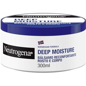 Neutrogena Formula Norvegese Balsamo Comfort Multiuso Idratazione Intensa, Crema corpo, viso e mani, Crema mani riparatrice con 15% Glicerina, Crema corpo idratante pelle secca, 300 ml