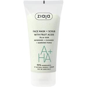 Ziaja Maschera e scrub viso con acidi fruttati