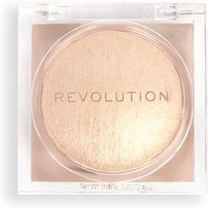 Revolution Beauty London Makeup Revolution Beam Bright Highlighter - Formula da Polvere a Liquido per un Eclat su Tutto il Viso, 5 Incantevoli Tonalità: Bronze Baddie