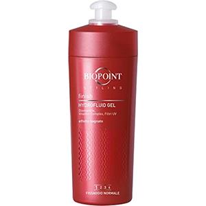 Biopoint Styling - Hydrofluid Gel Capelli a Fissaggio Normale, Effetto Bagnato Senza Residui, Azione Idratante e Protettiva, Dona Definizione e Luminosità, 200 ml