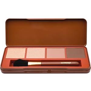 bonvoyage Essentials Define, Palette Contouring Viso con Pennello Incluso, Kit Trucco con Illuminante Viso, Bronzer in Polvere e Contour per Definire e Scolpire, Finish Matte e Brillanti, Portatile