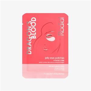 Rodial Dragon's Blood Jelly Eye Patches - Cerotti per Occhi Rimpolpanti e Idratanti con Acido Ialuronico e Estratti di Frutta