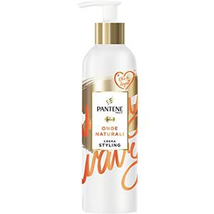 Pantene Pro-V Crema Styling + Termoprotettore Onde Naturali, senza Risciacquo, Nutriente, con Olio di Argan, per Controllo del Crespo e Onde Morbide e Idratate, 235 ml
