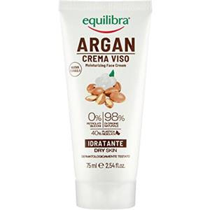 Equilibra Argan Crema Viso Idratante, 75 ml