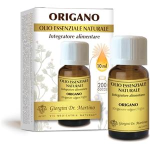 Dr Giorgini ORIGANO olio essenziale naturale - 10 ml (olio essenxiale di origano puro indicato anche per uso alimentare)