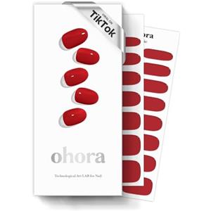 Ohora Addict: Adesivi Gel per Unghie Semipermanenti, 30 Pezzi con Kit di Applicazione Inclusi