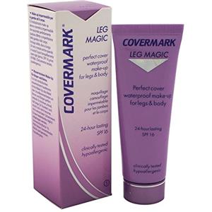 Covermark Correttore Gambe e Corpo Leg Magic, Make Up Correttivo Ipoallergenico e Non Comedogenico, SPF 16, Per Tutti i Tipi di Pelle, Formula Waterproof Idratante, Colore 05, Formato 50 ml