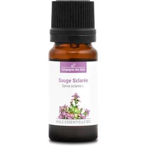 La Compagnie des Sens SALVIA SCLAREA (Salvia sclarea) BIO - 10mL - Olio Essenziale di Qualità Premium - 100% Puro, Naturale, Chemiotipizzato e Integrale