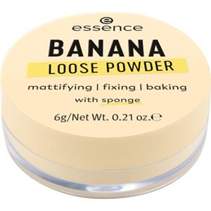 Essence Cosmetics essence Correttore BANANA LOOSE POWDER finish lucido (6g) | Controllo del sebo e della lucidità, Effetto correttivo del colore, Effetto opacizzante, Effetto soft-focus, Cipria