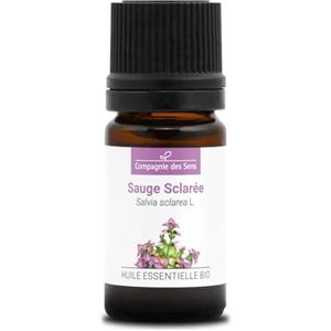 La Compagnie des Sens SALVIA SCLAREA (Salvia sclarea) BIO - 5mL - Olio Essenziale - 100% Puro, Naturale, Garantito ChromaCert® - Chemiotipizzato & Integrale