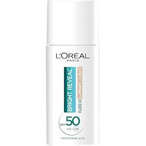 L'Oréal Paris Bright Reveal Fluido Illuminante Colorato SPF 50 - 50 ml, Anti-Macchie con Niacinamide