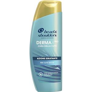 Head & Shoulders DERMAXPRO Shampoo Antiforfora Azione Idratante Per La Cute Secca, Con Latte Di Cocco, Aloe Attiva, Vitamina E, Clinicamente E Dermatologicamente Testato, 250 ml