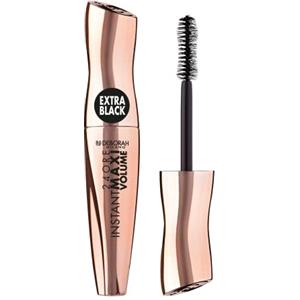Deborah Milano - Mascara 24 Ore Instant Maxi Volume Extra Black, Effetto Volumizzante e Allungante a Lunga Durata, Dona Ciglia Idratate e Incurvate, 12 ml
