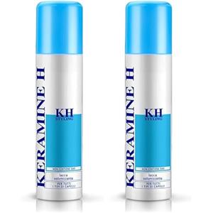 Keramine H Styling Lacca Ecologica Volumizzante 75 ml Capelli No Gas (Confezione da 2)