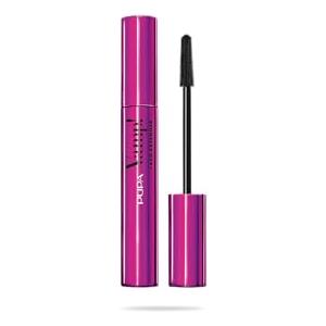 Pupa Mascara Vamp! Lash Extender (Colore Extra Black) Effetto Volume Estensione 3D Ciglia Amplificate e Liftate - Formula con Olio di Ricino che Nutre e Idrata le Ciglia (14 ml)