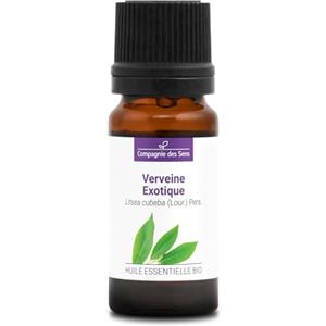 La Compagnie des Sens VERBENA ESOTICA (Litsea cubeba) BIO - 10mL - Olio Essenziale di Qualità Premium - 100% Puro, Naturale, Garantito ChromaCert® - Chemiotipizzato & Integrale