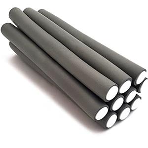 La Rosa Productos Profesionales NIKO Twist Flex Rods - Rulli flessibili in schiuma, bigodini leggeri piegati per ricci e onde, strumento di styling per parrucchieri/barbiere - colore casuale (18 mm)
