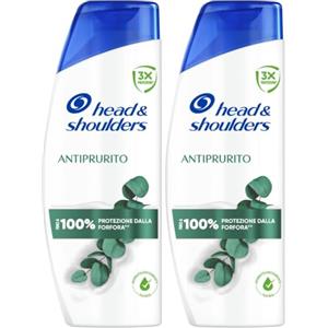 Head & Shoulders Shampoo Antiforfora Antiprurito 250ml per Uso Quotidiano. Fino al 100% di Protezione dalla Forfora. Clinicamente Testato. Per Tutti i Tipi di Cute e Capelli. Sensazione di Freschezza