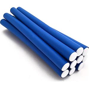 La Rosa Productos Profesionales NIKO Twist Flex Rods - Rulli flessibili in schiuma, bigodini leggeri piegati per ricci e onde, strumento di styling per parrucchieri/barbiere - colore casuale (14 mm)