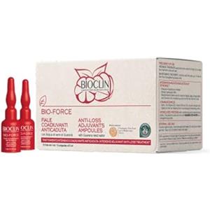 BIOCLIN BIO FORCE - Integratore per Capelli 15 Fiale - Rinforzante Anticaduta con Estratti Vegetali, Aminoacidi, Vitamine e Minerali - Stimola la Crescita e Ripristina la Forza dei Capelli
