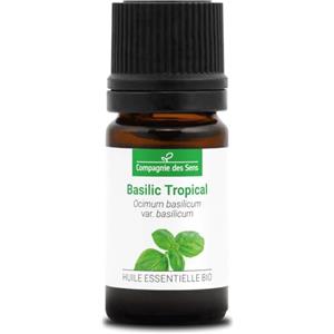 La Compagnie des Sens BASILICO TROPICALE BIO - 5mL - Olio Essenziale di Qualità Premium - 100% Puro, Naturale, Garantito ChromaCert® - Chemiotipizzato & Integrale
