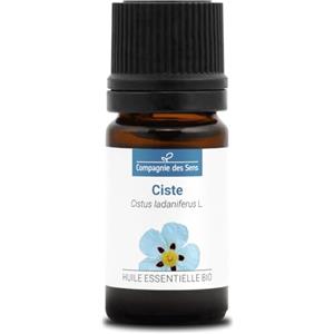 La Compagnie des Sens CISTO (Cistus ladaniferus) BIO - 5mL - Olio Essenziale di Qualità Premium - 100% Puro, Naturale, Garantito ChromaCert® - Chemiotipizzato & Integrale