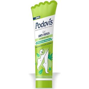Podovis, Gel Antifatica - "Effetto Ice" Rinfrescante e Defaticante, Crema Gambe Stanche, Sollievo Immediato, Pelle Morbida ed Idratata, Elimina la Sensazione di Pesantezza e Affaticamento, 150 ml