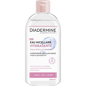 Diadermine, acqua micellare idratante, 400 ml, 2 pezzi, (lingua italiana non garantita)