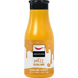 Aquolina Latte Corpo Miele Sublime 250 ml - Idratante e Nutriente con Olio di Mandorle e Burro di Karité