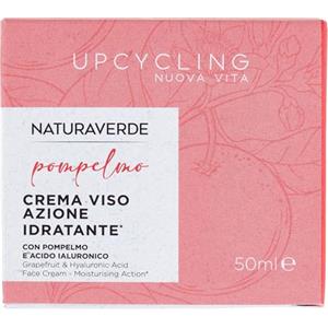 Naturaverde Crema Viso Upcycling Pompelmo 50 ml - Idratante con Estratto di Pompelmo e Acido Ialuronico