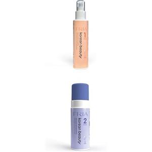 Fria K-Beauty Doppia Detersione Special Pack, Olio Struccante Delicato su Occhi e Ciglia + Mousse Detergente Testata su Occhi e Pelli Sensibili