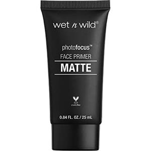 Wet n Wild, Photo Focus Face Primer - Matte, Primer per Viso, Effetto Opacizzante, Minimizza i Pori, Riempie le Rughe, Formula Antiagglomerante e Illuminante, Texture Vellutata, Partners in Prime