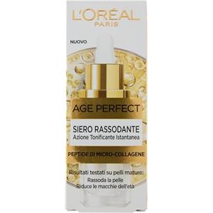 L'Oreal Paris L'Oréal Paris Age Perfect Siero Rassodante Peptidi di Micro-Collagene 30ml, Siero Viso Al Collagene, Rassoda la pelle, Riduce le rughe e macchie dell'età, Contrasta 5 anni di rilassamento della pelle