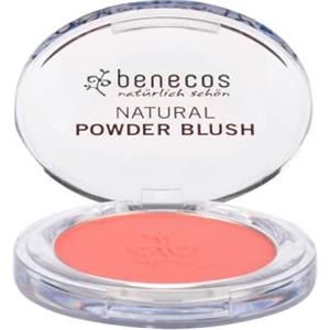 Benecos - natural beauty 91181 fard in polvere - pressato - con olio di ricino biologico - salmone sassy