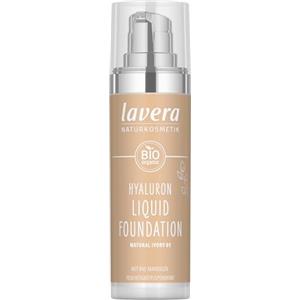 Lavera Fondotinta Liquido Hyaluron 30 ml - Natural Ivory No. 01, Vegan, Idratante e Leggero