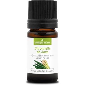 La Compagnie des Sens CITRONELLA DI JAVA BIO - 5mL - Olio Essenziale di Qualità Premium - 100% Puro, Naturale, certificato ChromaCert® - Chemotipato e Integrale